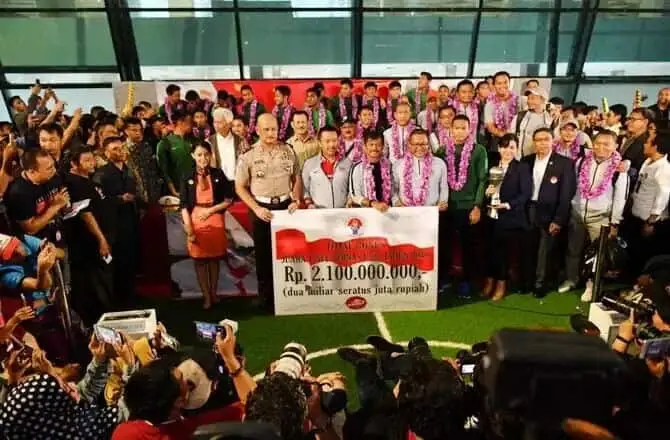 Kemenpora Guyur Bonus Rp 2,1 Miliar untuk Timnas U-22 Kemenpora Guyur Bonus Rp 2,1 Miliar untuk Timnas U-22