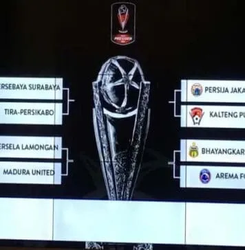 Persija Jumpa Kalteng Putra di Delapan Besar Piala Presiden