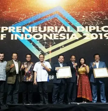 ICSB Beri Penghargaan Entrepreneurial Diplomat of Indonesia Award 2019