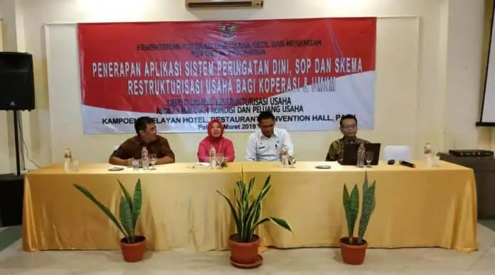 Kemenkop Lakukan Restrukturisasi UMKM di Wilayah Bencana Kemenkop Lakukan Restrukturisasi UMKM di Wilayah Bencana