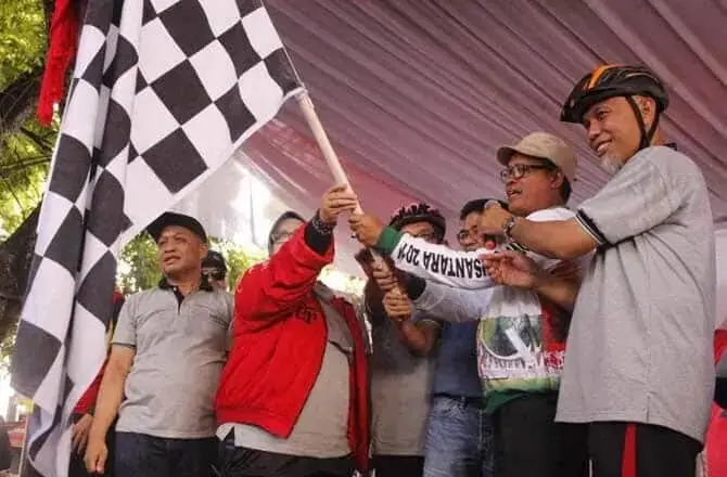 10 Ribu Peserta Ramaikan Seri Pembuka Gowes Nusantara 2019 di Padang 10 Ribu Peserta Ramaikan Seri Pembuka Gowes Nusantara 2019 di Padang