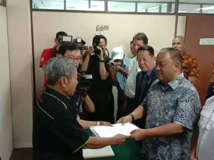 Marciano Norman Resmi Daftarkan Diri Jafi Caketum KONI Pusat