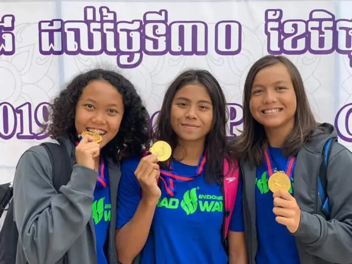 Indonesia Raih 4 Emas Hari Pertama SEA Age Group Swimming Championship