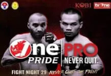 One Pride Pro Never Quit Fight Night 29, Bakal Gemparkan Tennis Indoor Senayan One Pride Pro Never Quit Fight Night 29, Bakal Gemparkan Tennis Indoor Senayan