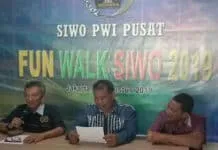 SIWO PWI Pusat Gelar Fun Walk HUT RI ke-74