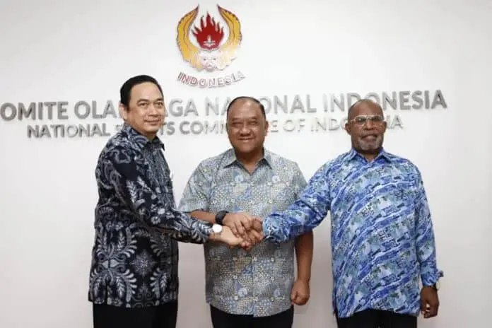 KONI Pusat Gandeng LPDUK Galang Sponsor PON XX/2020 KONI Pusat Gandeng LPDUK Galang Sponsor PON XX/2020