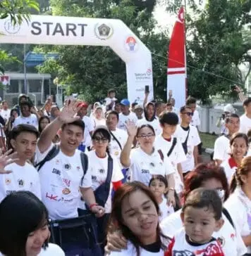 Kemeriahan Warnai Fun Walk Siwo PWI Pusat Kemeriahan Warnai Fun Walk Siwo PWI Pusat
