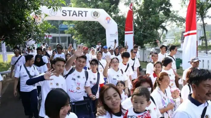 Kemeriahan Warnai Fun Walk Siwo PWI Pusat Kemeriahan Warnai Fun Walk Siwo PWI Pusat