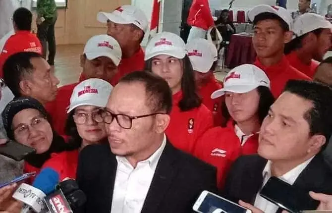 Manfaatkan Ajang ANOC World Beach Games 2019 untuk Promosi Tuan Rumah Olimpiade 2032 Manfaatkan Ajang ANOC World Beach Games 2019 untuk Promosi Tuan Rumah Olimpiade 2032