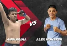 Alex Munster vs Andi Prima Ramaikan Contender Fight One Pride Pro Never Quit