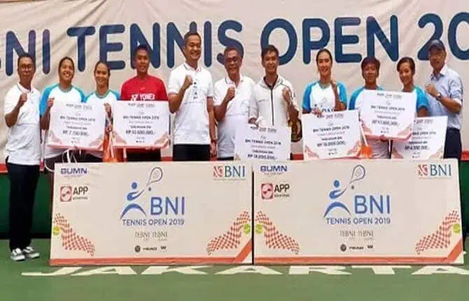Petenis Pelatnas Sapu Bersih Gelar Juara BNI Tennis Open 2019 Petenis Pelatnas Sapu Bersih Gelar Juara BNI Tennis Open 2019