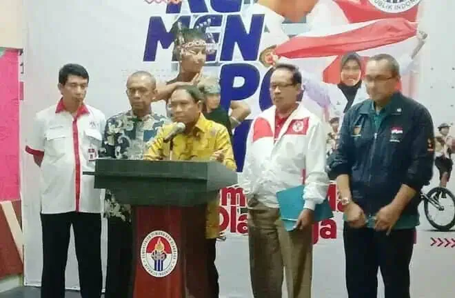 Menpora Minta Timnas Pelajar Indonesia Juara Menpora Minta Timnas Pelajar Indonesia Juara