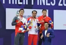 Disaksikan Langsung Ketum PB PRSI, Siman Sudartawa Pertahankan Emas SEA Games 2019 Disaksikan Langsung Ketum PB PRSI, Siman Sudartawa Pertahankan Emas SEA Games 2019