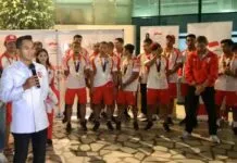 Ketua Umum PB PRSI, Anindya Bakrie Sambut Medali Emas Polo Air SEA Games Ketua Umum PB PRSI, Anindya Bakrie Sambut Medali Emas Polo Air SEA Games