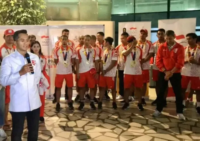 Ketua Umum PB PRSI, Anindya Bakrie Sambut Medali Emas Polo Air SEA Games Ketua Umum PB PRSI, Anindya Bakrie Sambut Medali Emas Polo Air SEA Games