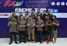 Klub Millennium Aquatic Jakarta Pusat Pertahankan Juara Umum 3rd IOAC 2019