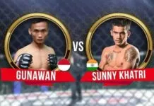 Gunawan Hadapi Fighter India Ramaikan Fight Night Akhir Tahun Gunawan Hadapi Fighter India Ramaikan Fight Night Akhir Tahun