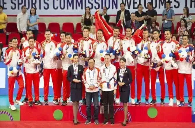 Tim Voli Putra Sukses Raih Emas SEA Games Tim Voli Putra Sukses Raih Emas SEA Games