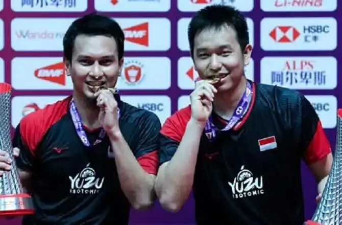 Hendra/Ahsan Raih Gelar BWF World Tour Finals 2019 Hendra/Ahsan Raih Gelar BWF World Tour Finals 2019