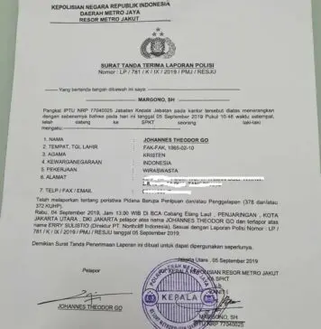 Dilaporkan Nasabah, Eks Dirut Northcliff Erry Sulistio Disidik Polisi Dilaporkan Nasabah, Eks Dirut Northcliff Erry Sulistio Disidik Polisi