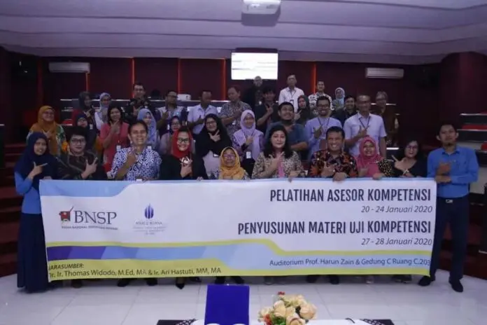 Menuju World Class University, UMB Lakukan Pelatihan dan Uji Asesor Kompetensi Menuju World Class University, UMB Lakukan Pelatihan dan Uji Asesor Kompetensi