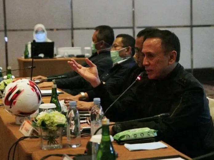 PSSI Bahas Kelanjutan Kompetisi Liga 1 dan Liga 2 PSSI Bahas Kelanjutan Kompetisi Liga 1 dan Liga 2