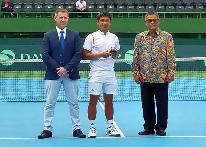 Christo Raih Davis Cup Commitment Award dari ITF