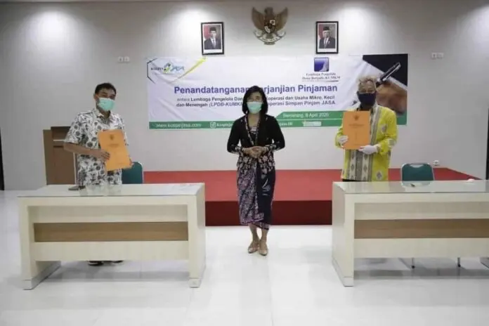 LPDB Beri Pembiayaan Rp50 M Untuk UMKM Mitra Kospin Jasa LPDB Beri Pembiayaan Rp50 M Untuk UMKM Mitra Kospin Jasa