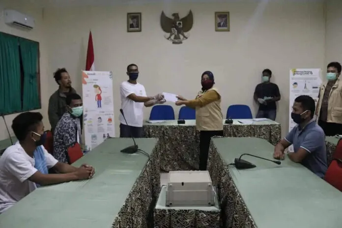 Hasil Rapid Test Covid-19 Negatif, 51 Pekerja Migran Indonesia dipulangkan Kemensos Hasil Rapid Test Covid-19 Negatif, 51 Pekerja Migran Indonesia dipulangkan Kemensos