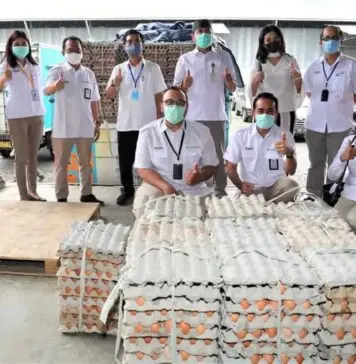 Program Warung Tetangga, Berdikari dan BGR Logistics Distribusikan 5.040 kg Telur Program Warung Tetangga, Berdikari dan BGR Logistics Distribusikan 5.040 kg Telur
