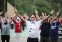 Menpora Ajak Masyarakat Tetap Aktif Berolahraga Lewat Program WAH