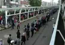 Hari Kedua Masuk Kantor, Calon Penumpang KRL di Stasiun Bogor Menumpuk Hari Kedua Masuk Kantor, Calon Penumpang KRL di Stasiun Bogor Menumpuk