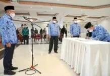 Zainudin Amali Lantik Chandra Bhakti Jadi Deputi IV Kemenpora