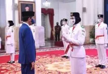 Presiden Jokowi Kukuhkan Anggota Paskibraka 2020 Presiden Jokowi Kukuhkan Anggota Paskibraka 2020