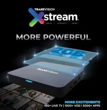 More Powerful, Android Box Terbaru Xstream ke-2 dari Transvision