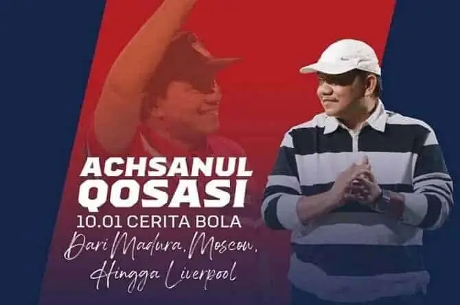 “10.01 Cerita Bola” Buku Memoar Sepakbola Achsanul Qosasi “10.01 Cerita Bola” Buku Memoar Sepakbola Achsanul Qosasi