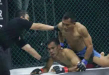 Gugun Sukses Rebut Sabuk Juara Kelas Bantam OnePride MMA