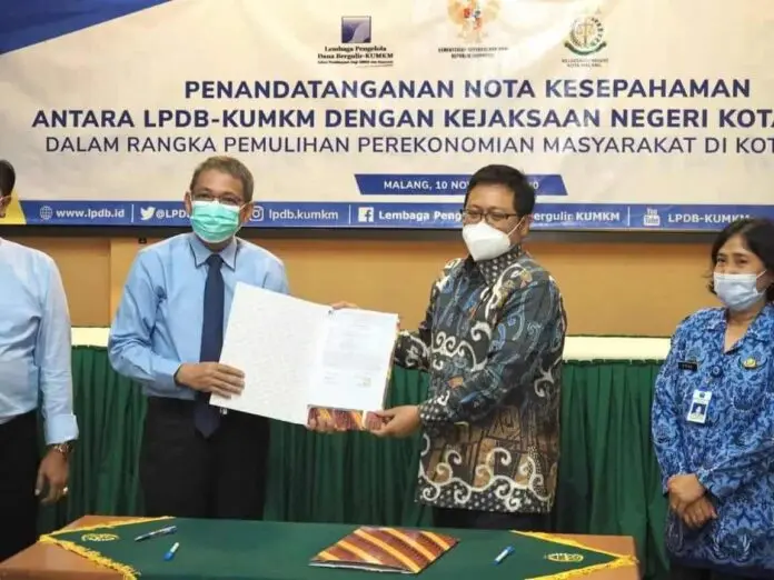 Cegah Penyalahgunaan Dana PEN, LPDB Gandeng Kejari Malang Cegah Penyalahgunaan Dana PEN, LPDB Gandeng Kejari Malang