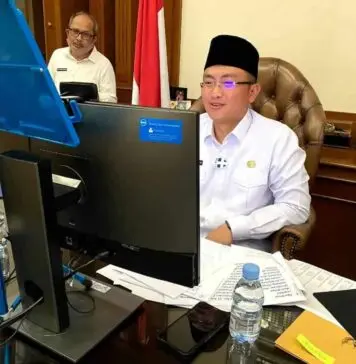 Wagub Banten Presentasikan Sipeka di Ajang Innovative Goverment Award (IGA) 2020 Kemendagri