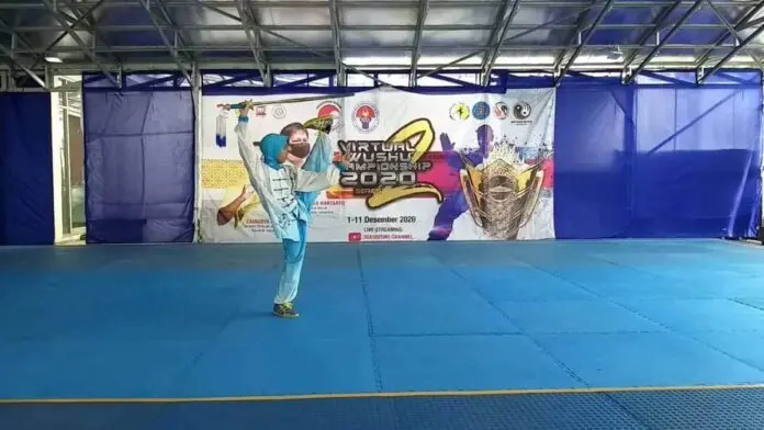 Empat Sasana Berbagi Medali Emas Nomor Taiji Jian dan Chang Quan Empat Sasana Berbagi Medali Emas Nomor Taiji Jian dan Chang Quan