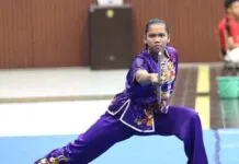Indira Tatya Arsanti Ingin Tembus Pelatnas Wushu Junior