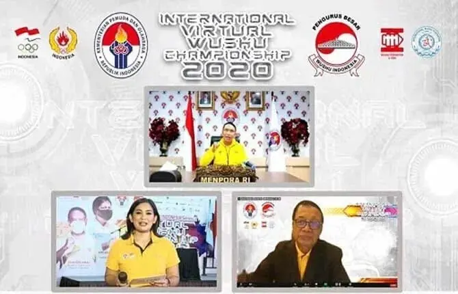 Buka International Virtual Wushu Championship 2020 Seri II, Menpora Apresiasi PB WI Tetap Kreatif di Tengah Pandemi Buka International Virtual Wushu Championship 2020 Seri II, Menpora Apresiasi PB WI Tetap Kreatif di Tengah Pandemi
