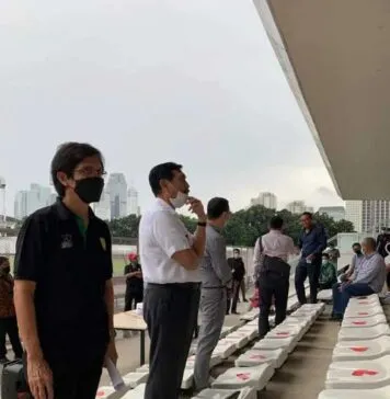 Luhut Binsar Pandjaitan Kunjungi Pelatnas Atletik