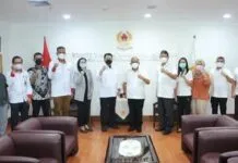 LPDUK dan KONI Pusat Jajaki Kembali Kerjasama Pengelolaan Dana Komersil PON XX Papua