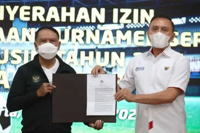 Menpora Serahkan Izin  Polri untuk Piala Menpora Kepada PSSI