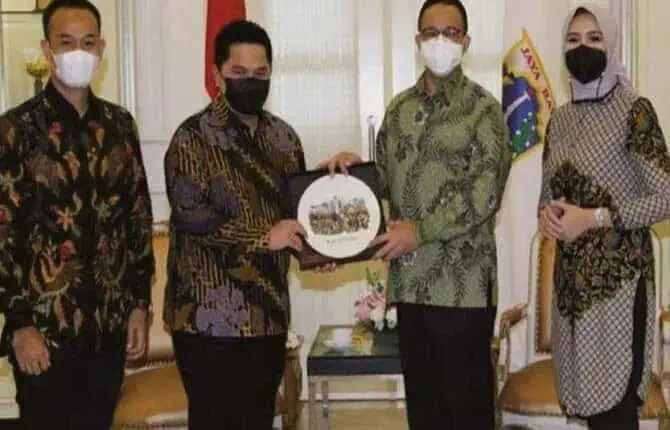 Perbasi temui Gubenrnur anies