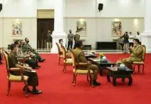Meski Tidak Ditutup, Wisata Di Banten Tetap Diatur dan Dikendalikan Gubernur Wahidin Halim, pimpin rapat bersama Forkopimda Provinsi Banten