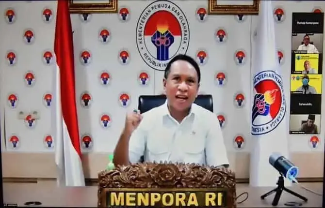 Menpora Mina ISORI