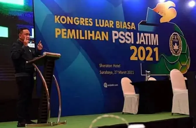 Menpora pssi asprov jatim