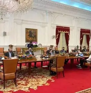 Menpora Amali Dampingi Presiden Menerima Audensi Pengurus Pusat IMI Menpora Amali Dampingi Presiden Menerima Audensi Pengurus Pusat IMI